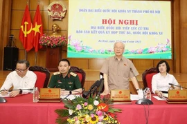 阮富仲：反腐败、反消极现象工作需要耐心、人文、有理有情、有条不紊和具有说服力进行