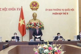 越南第十五届国会常务委员会第九次会议拉开序幕