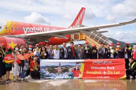 越捷重新开通大叻至曼谷直达航线 
