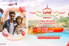 越捷航空欢迎印度情侣前往越南著名海滨城市体验梦想“蜜月”