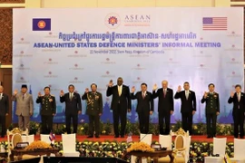 潘文江出席东盟与美国和印度防长非正式会晤 促进东盟与伙伴之间的防务合作