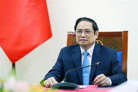 越南政府总理范明政与意大利总理马里奥·德拉吉通电话