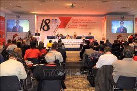 越南出席第 18 届世界工会联合会大会