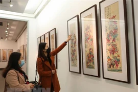 当代艺术展在越南美术博物馆开展