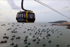 中国跃升为越南领先游客市场。图自越通社
