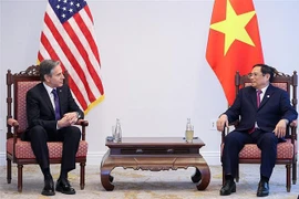 越南政府总理范明政会见美国国务卿安东尼·布林肯