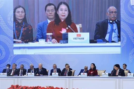 国家副主席武氏映春在出席亚信第六次峰会全体会上发表重要讲话