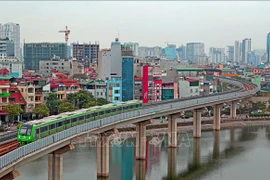 河内城市铁路吉灵-河东线项目正式落成