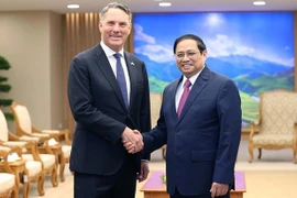 政府总理范明政会见澳大利亚副总理兼国防部部长马勒斯