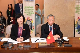 越南代表团出席议联亚太地区可持续发展目标会议