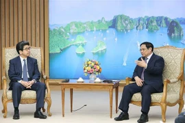 越南政府总理范明政会见日本国际协力银行行长林信光