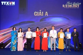 2021年越通社新闻奖对新闻工作者的奉献精神给予充分认可