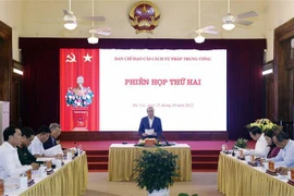 国家主席阮春福主持召开中央司法改革指导委员会第二次会议