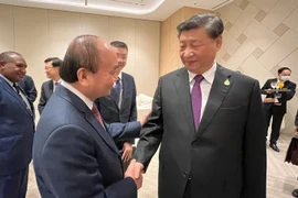 2022 APEC领导人会议周：国家主席阮春福会见中共中央总书记、中国国家主席习近平