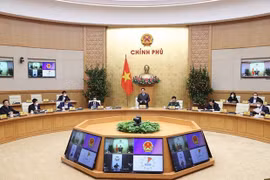 越南政府总理主持召开2022年1月份政府关于法律建设专题会议