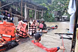 越南外长裴青山就菲律宾遭台风袭击致慰问电