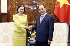 越南国家主席阮春福会见澳大利亚驻越南大使罗宾·穆迪