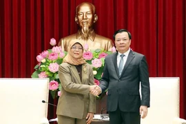 河内市愿与新加坡在各新领域开展合作