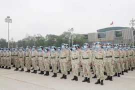  一号工兵队和四号二级野战医院出征：越南军官锻炼意志、提高能力的机会