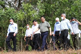 政府总理范明政在平福省调研