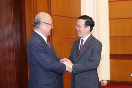 越共中央书记处常务书记武文赏会见日越友好议员联盟特别顾问武部勤