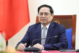 越南政府总理范明政与阿迪达斯首席执行官罗斯特德通电话