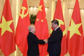 越共中央总书记阮富仲致电中共中央总书记、国家主席习近平表示感谢