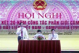 越柬陆地边界勘界立碑工作20年总结