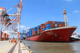 巴地头顿省盖梅-施威港口——重要的海运中转港 