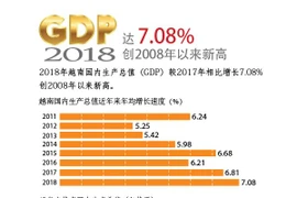 图表新闻：2018年越南GDP增长7.08%