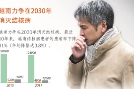 图表新闻：越南力争在2030年消灭结核病