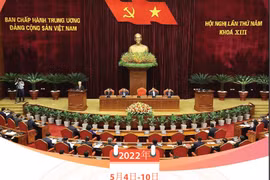 图表新闻：越共十三届五中全会召开