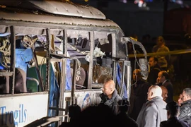载有越南游客的埃及旅游巴士遭爆炸袭击（组图）