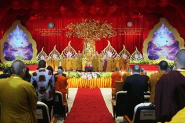2019年联合国卫塞节在越南河南省三祝寺隆重开幕（组图） 