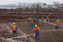 500kV电路3号线项目施工现场。图自baochinhphu.vn