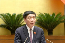 国会秘书长、国会办公厅主任裴文强。图自越通社