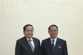 越南党和国家代表团对朝鲜进行工作访问