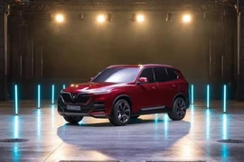 VF7电动车。图自越通社