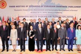  越南国会主席阮氏金银出席第三届亚欧国家议长会议开幕式