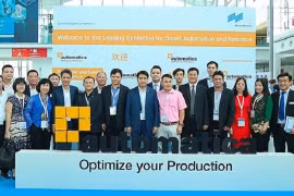 河内市代表团参加2018年德国慕尼黑机器人及自动化技术贸易博览会