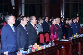 阮氏金银出席2018年越南法律日响应活动