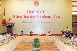 政府总理阮春福就举报投诉处理情况召开会议