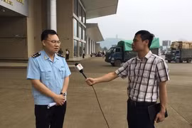 寒食节通过老街国际口岸进出口的货物量较为稳定