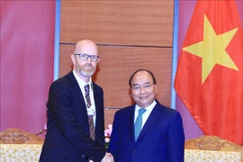 WEF ASEAN 2018: 政府总理阮春福会见脸书领导