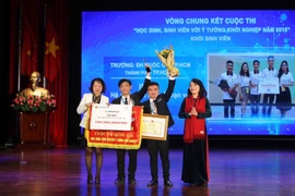 “学生、大学生与创业构想—SWIS 2018”大赛颁奖仪式在河内举行