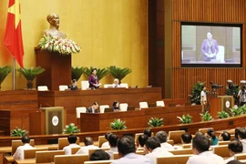 越南第十四届国会第五次会议：11日国会代表集中对两个法案建言献策