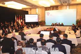 越南外长范平明率团出席东盟外长会议