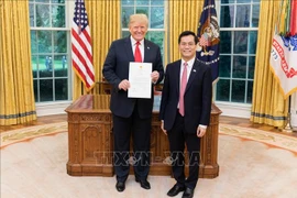 美国总统高度评价越美关系所取得的进展