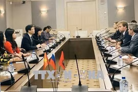 宣光省代表团对俄罗斯进行工作访问