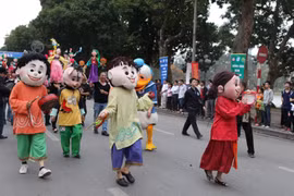 纪念首都河内行政区划扩大调整十周年的街头狂欢节将于本月底举行